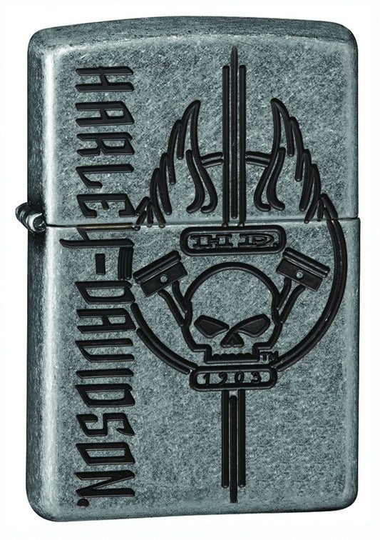 Zippo Aansteker PL 29280 Harley Davidson - vooraanzicht