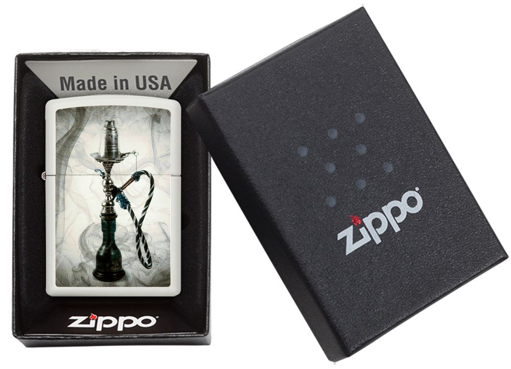 Zippo Aansteker Smokey Hookah Design - detail
