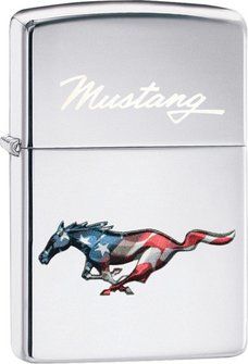 Zippo Aansteker 250 Ford Mustang - vooraanzicht