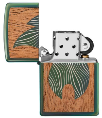ZIPPO Aansteker 28129 Woodchuck Large Flame - detail