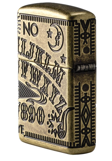 ZIPPO Aansteker 29561 Ouija Board - detail
