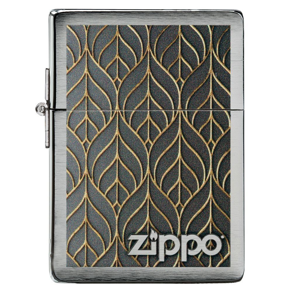 Zippo Aansteker 1935.25 Gold Leaf Design - vooraanzicht