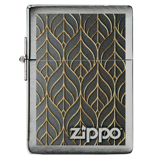 Zippo Aansteker 1935.25 Gold Leaf Design - vooraanzicht