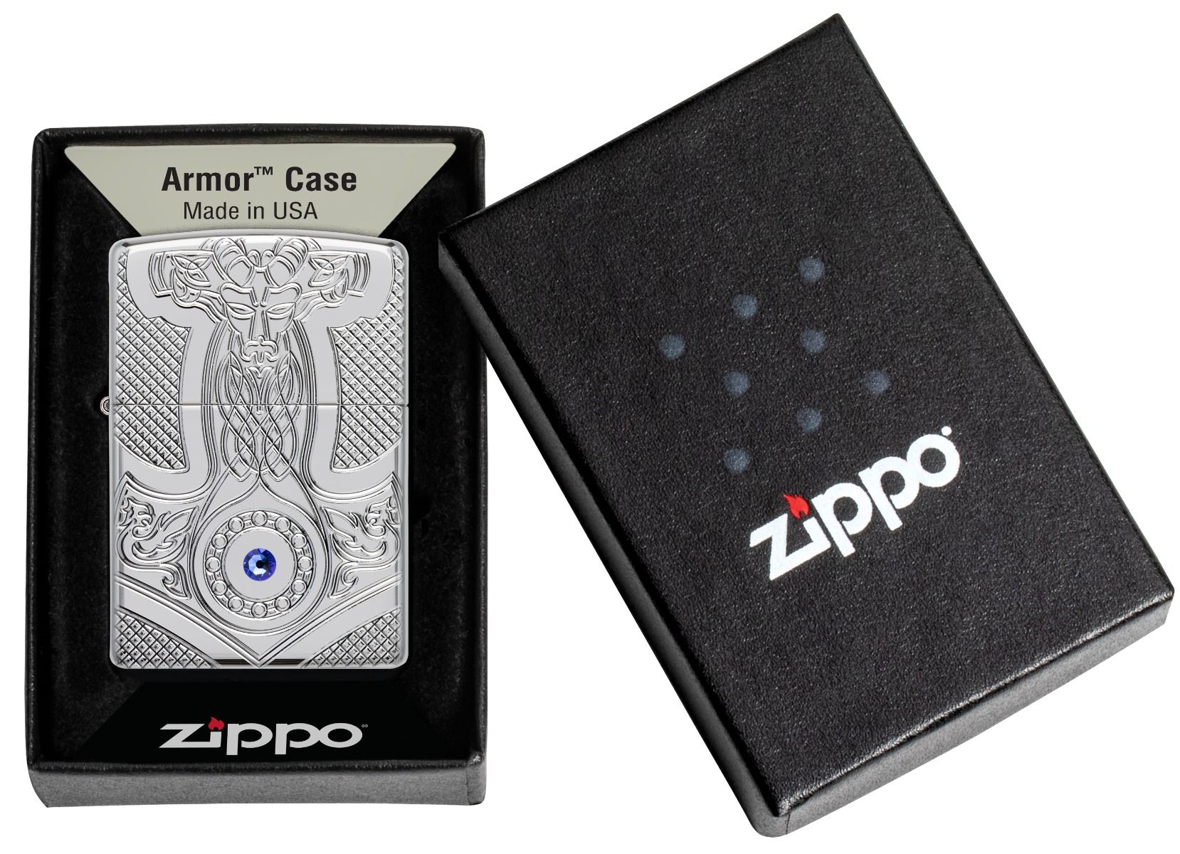 Zippo Aansteker 167 Medieval Design - detail 2