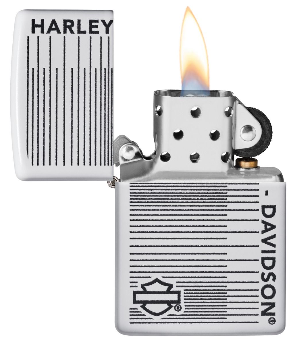 Zippo Aansteker 214 Harley Davidson Design - detail