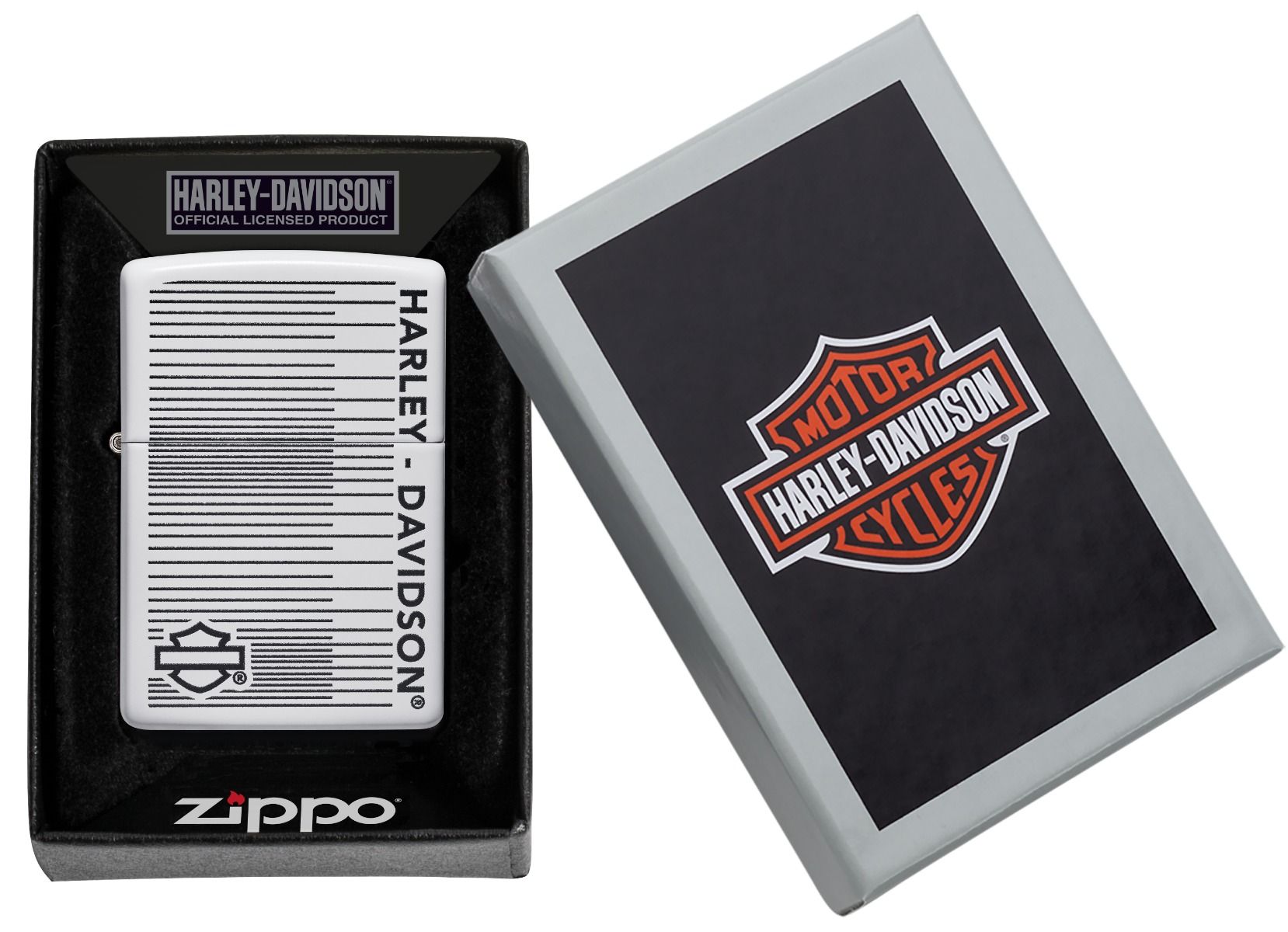 Zippo Aansteker 214 Harley Davidson Design - detail 2