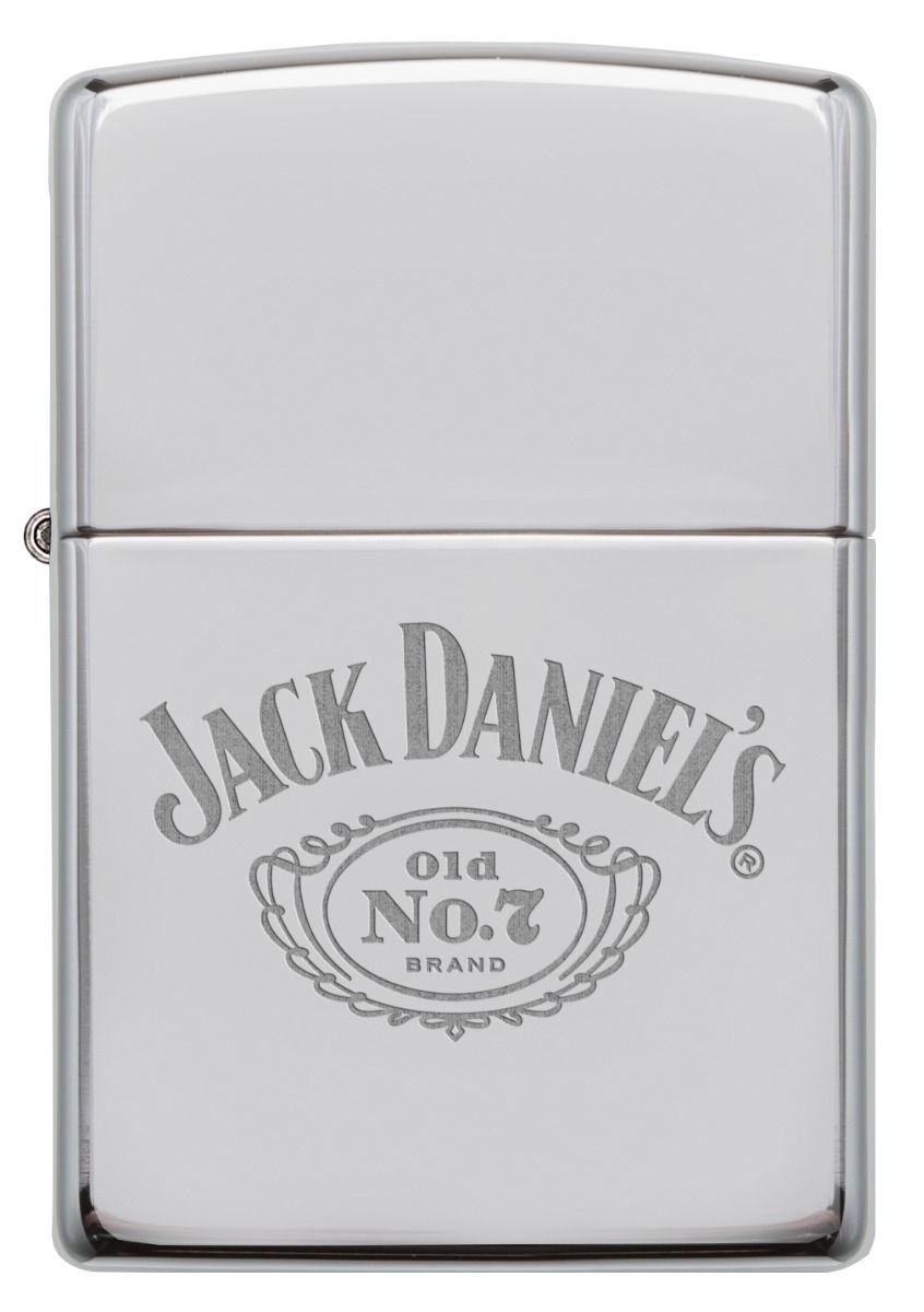 Zippo Aansteker Jack Daniel's Logo - achteraanzicht