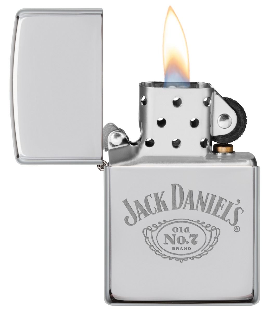 Zippo Aansteker Jack Daniel's Logo - detail