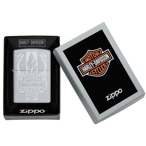 Zippo Aansteker 49660 Harley Davidson Design - detail