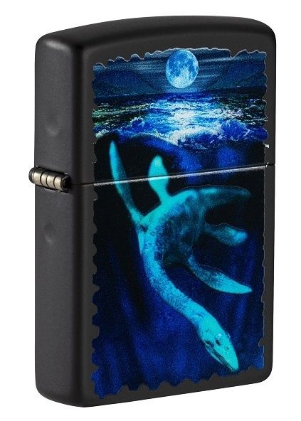 Zippo Aansteker Lock Ness Design - vooraanzicht