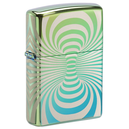 Zippo Aansteker 49191 Tornado Pattern - vooraanzicht