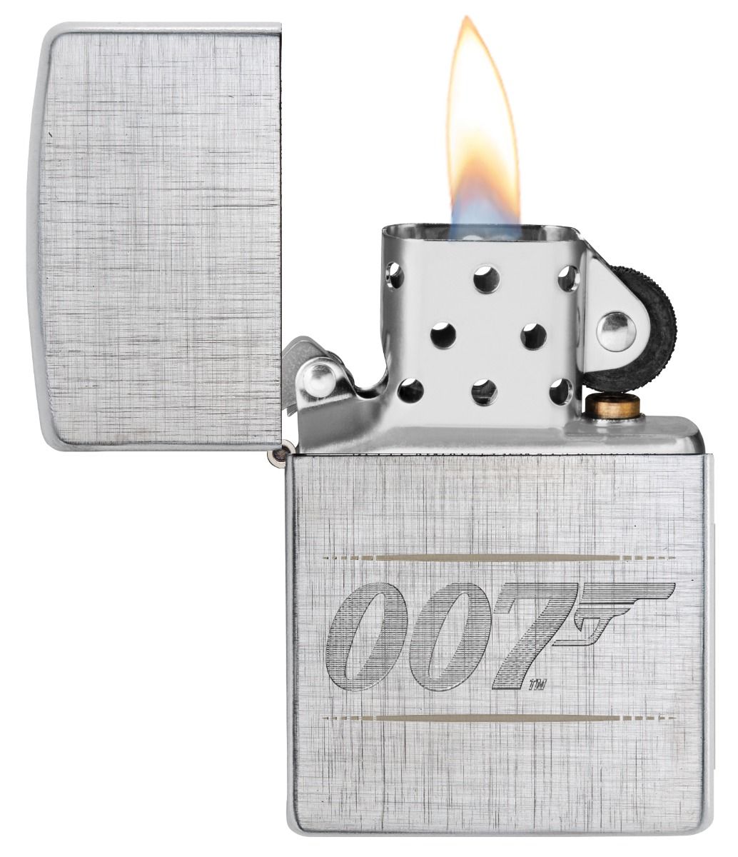 Zippo Aansteker 28181 Bond BT 007 Gun Logo - achteraanzicht