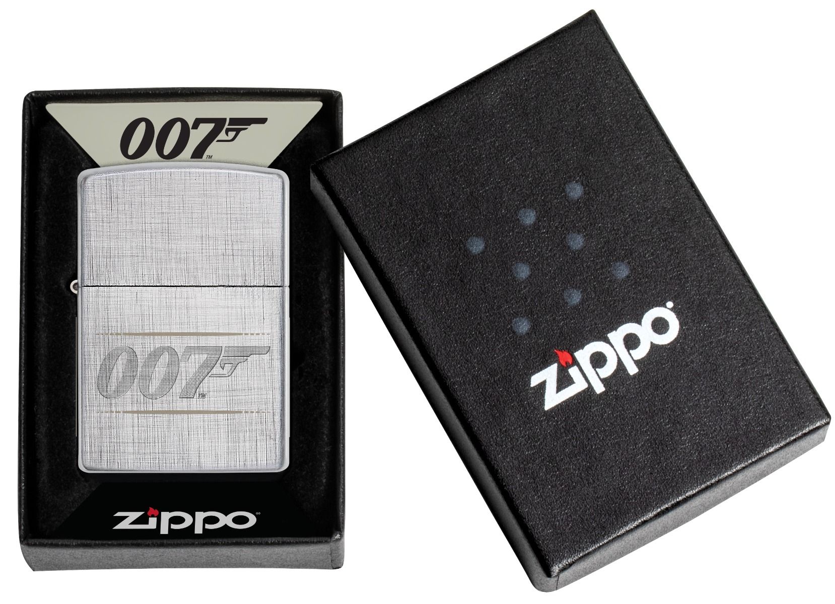 Zippo Aansteker 28181 Bond BT 007 Gun Logo - detail