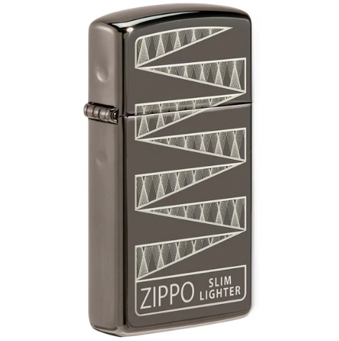 Zippo Aansteker 65th Anniversary Zippo Slim Collectible - achteraanzicht