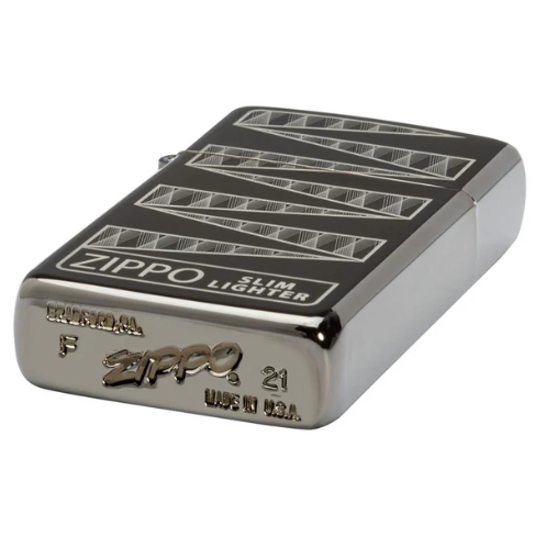 Zippo Aansteker 65th Anniversary Zippo Slim Collectible - detail