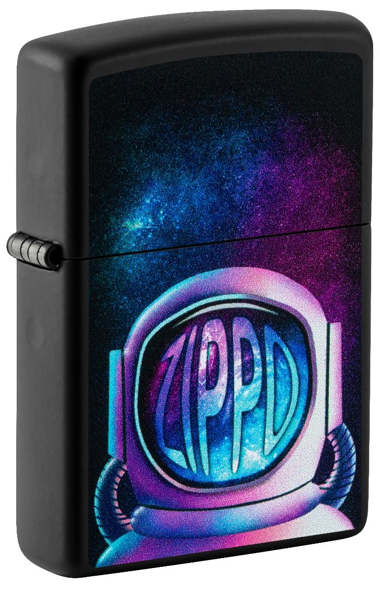 Zippo Aansteker 218 Zippo Astronaut Design - vooraanzicht