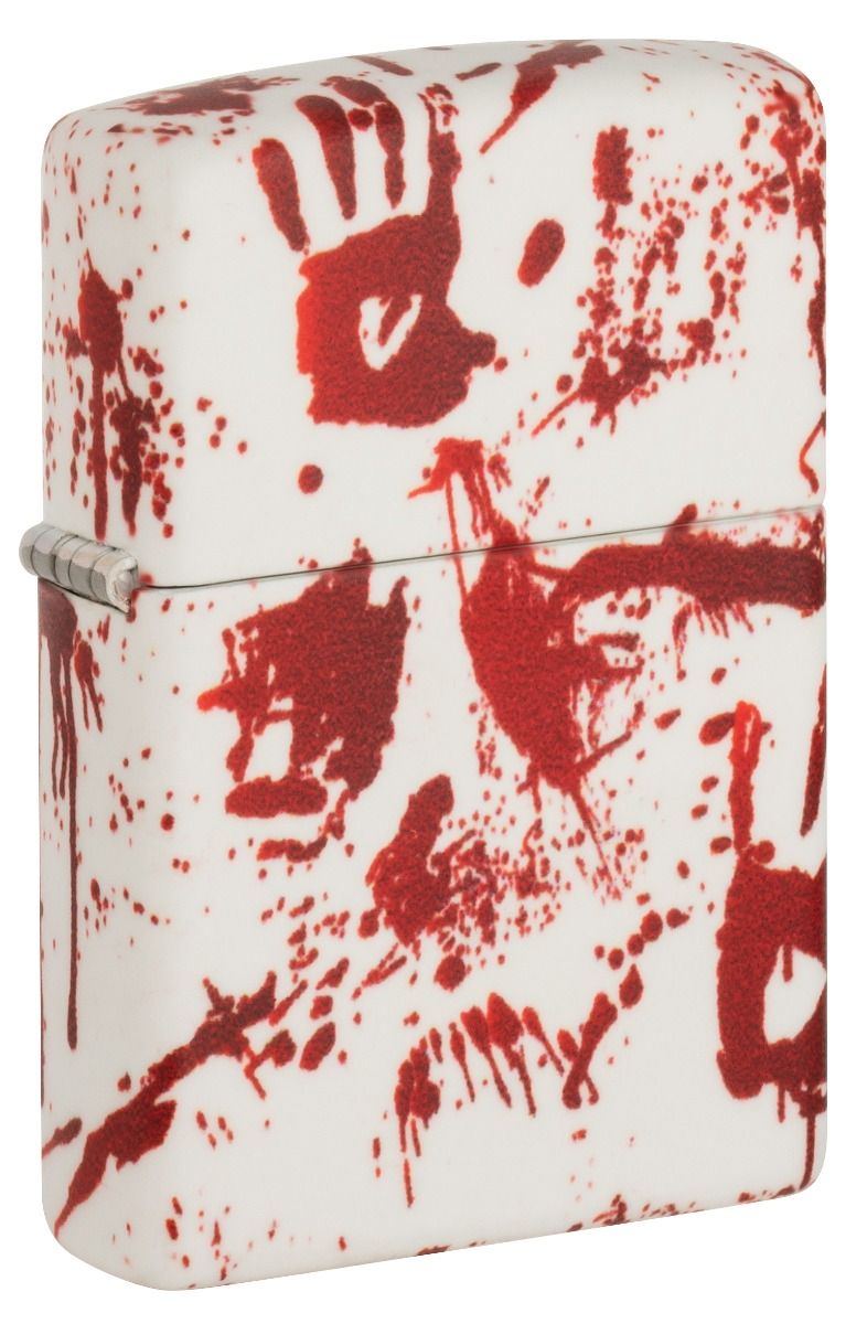 Zippo Aansteker 49352 Bloody Hand Design - vooraanzicht