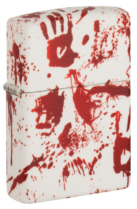 Zippo Aansteker 49352 Bloody Hand Design - vooraanzicht