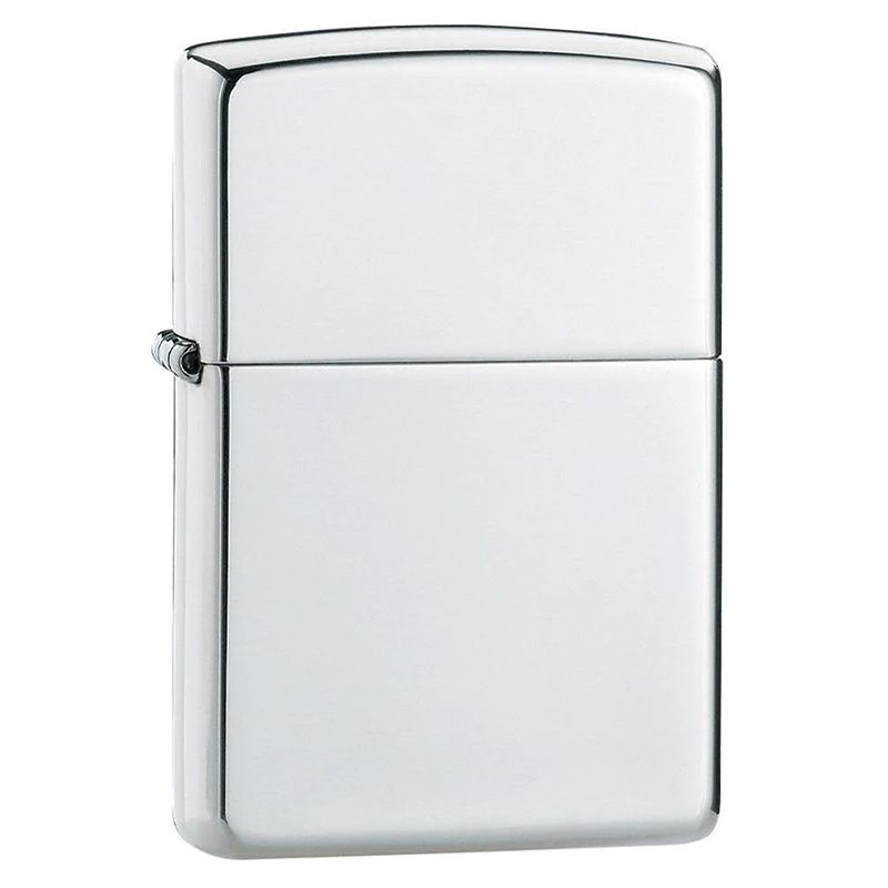 Zippo Aansteker ARMOR HIGH POLISH STERLING SILVER - vooraanzicht
