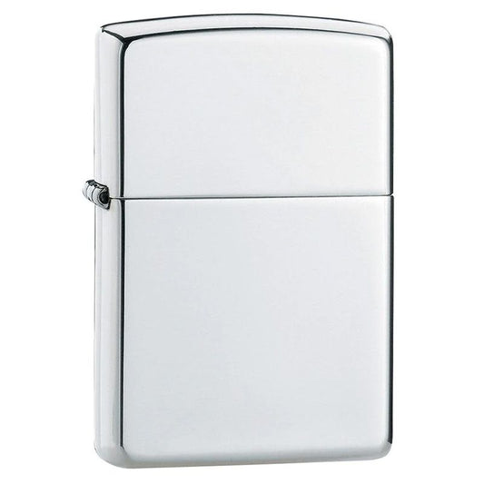 Zippo Aansteker ARMOR HIGH POLISH STERLING SILVER - vooraanzicht
