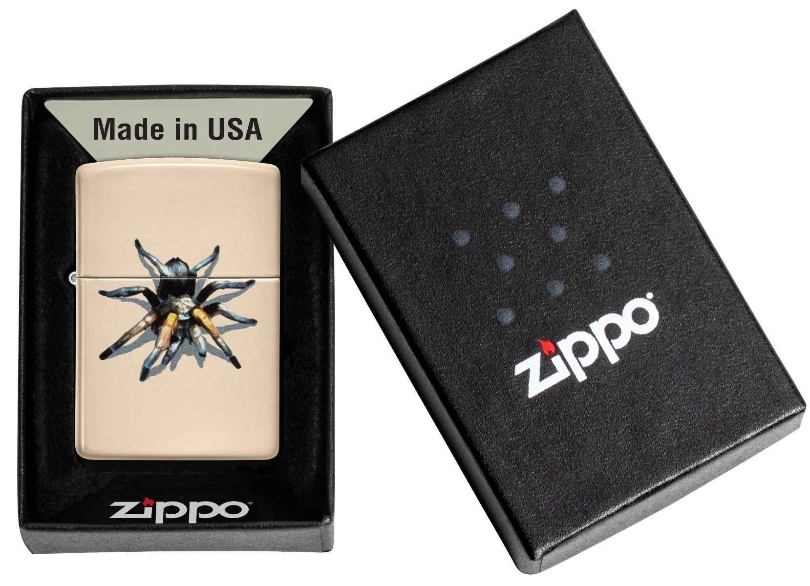 Zippo Aansteker 49453 BS Tarantula - detail