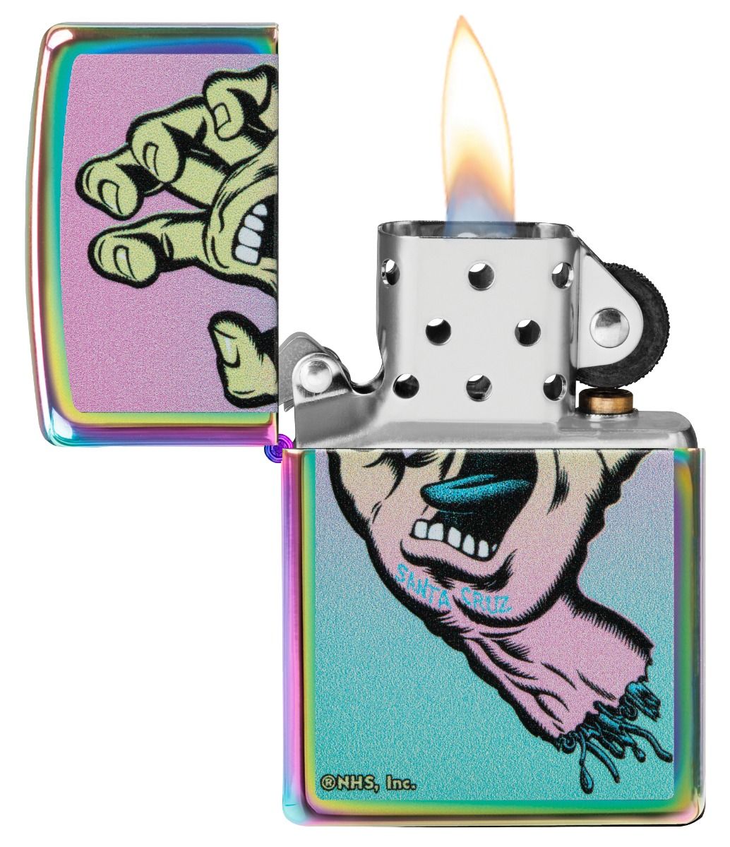 Zippo Aansteker 151 Santa Cruz - achteraanzicht
