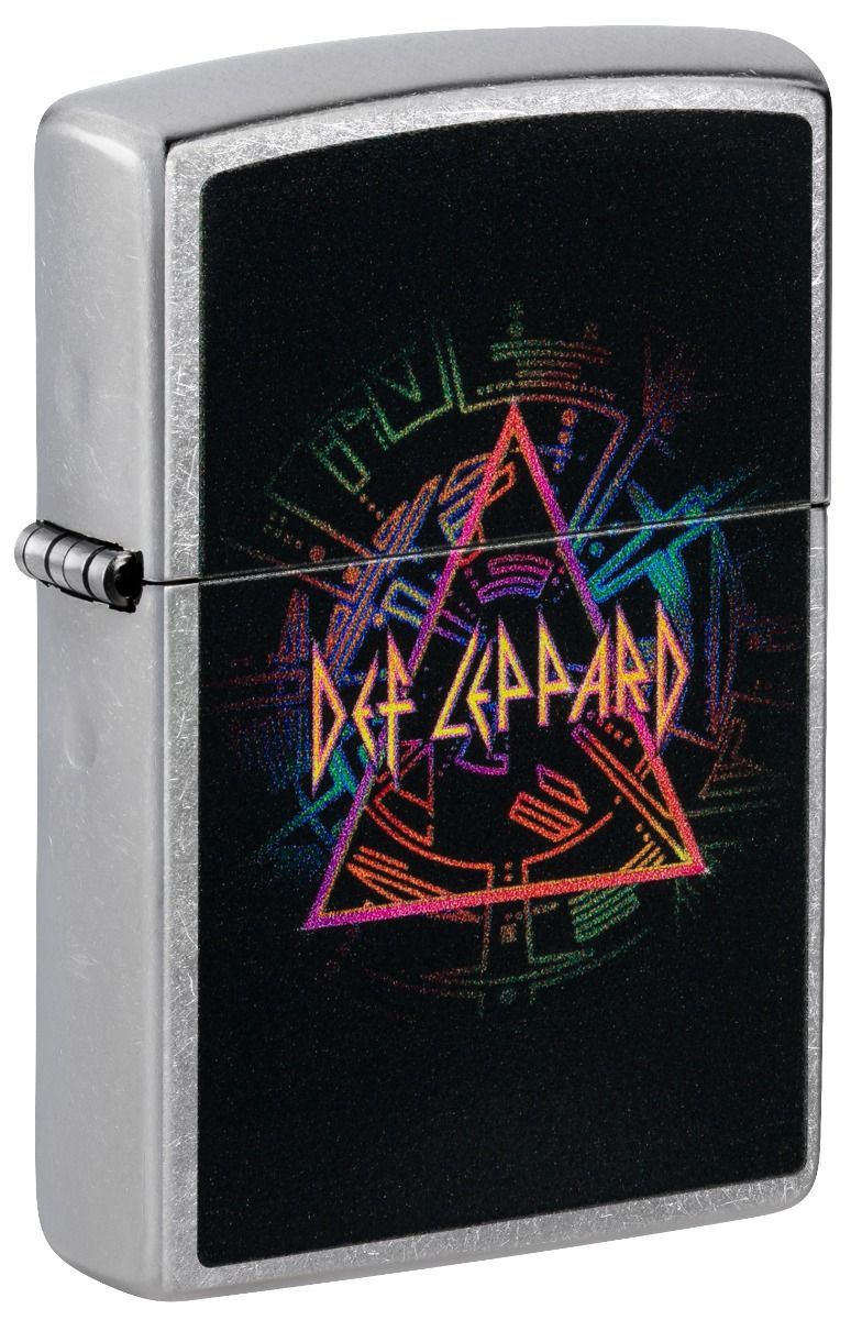 Zippo Aansteker 207 Def Leppard Design - vooraanzicht