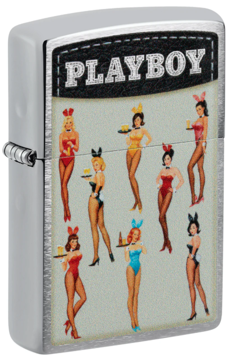 Zippo Aansteker - 200 Playboy Design 1 - vooraanzicht