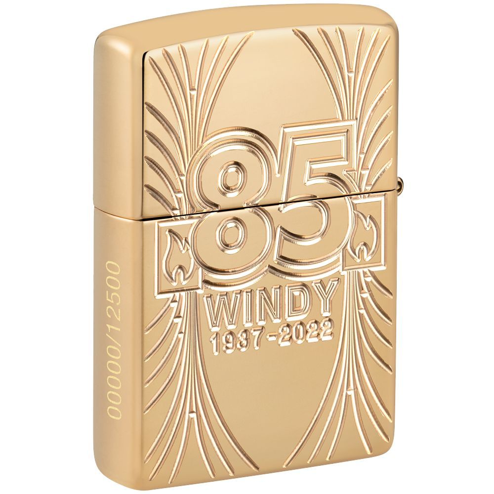 Zippo Aansteker PL 169 85th Anniversary Windy Ltr - detail
