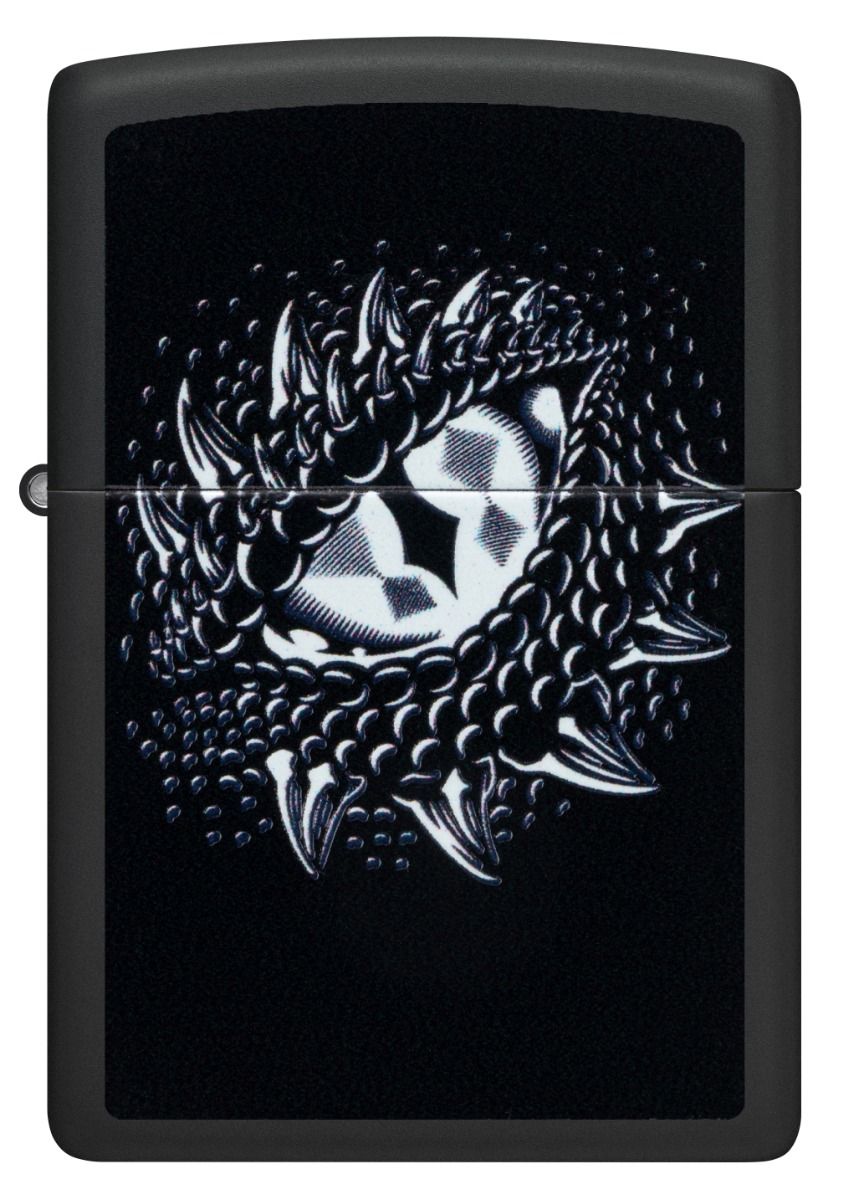 Zippo Aansteker 218 Dragon Eye Design - achteraanzicht