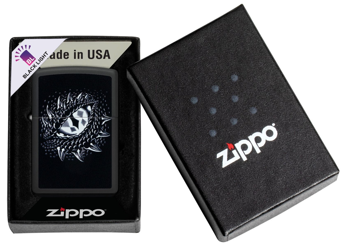 Zippo Aansteker 218 Dragon Eye Design - detail 3