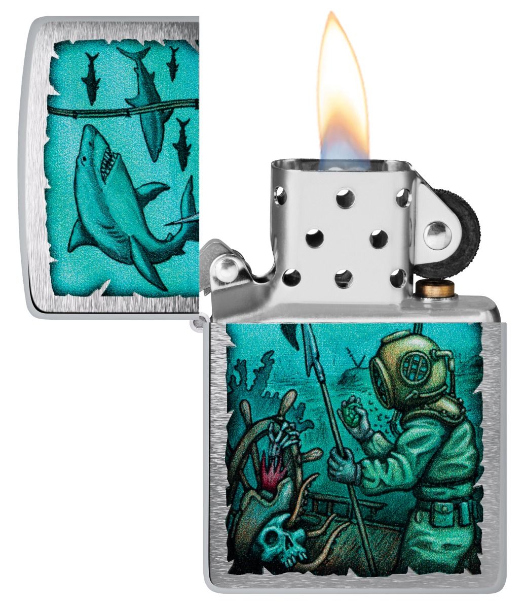 Zippo Aansteker - 200 Nautical Design - detail 1