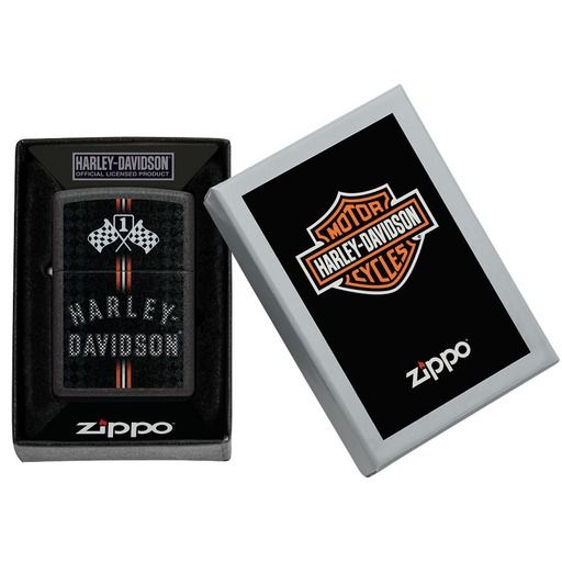 Zippo Aansteker 236 Harley - Davidson Design - detail