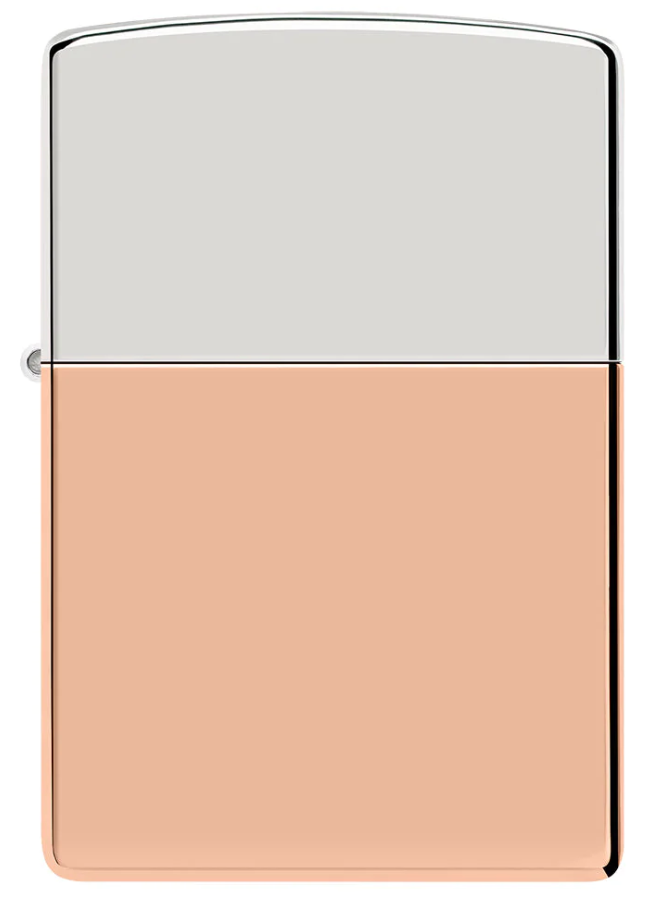 Zippo 48694 Bimetal Case Lighter Sterling Silver Lid - verpakking