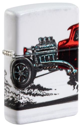 Zippo Aansteker 49352 Hot Rod Design - vooraanzicht