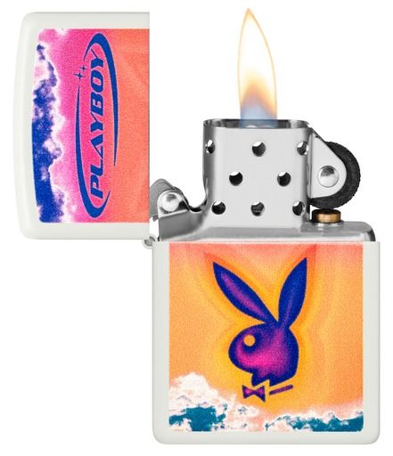 Zippo Aansteker 214 Playboy - achteraanzicht