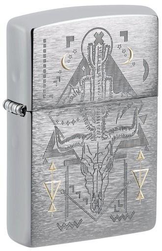 Zippo Aansteker 200 Treasure Bond Auto - vooraanzicht