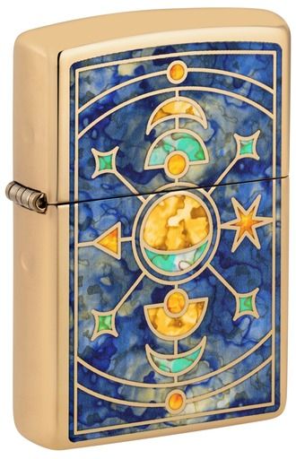 Zippo Aansteker 254B Star Constellation - vooraanzicht