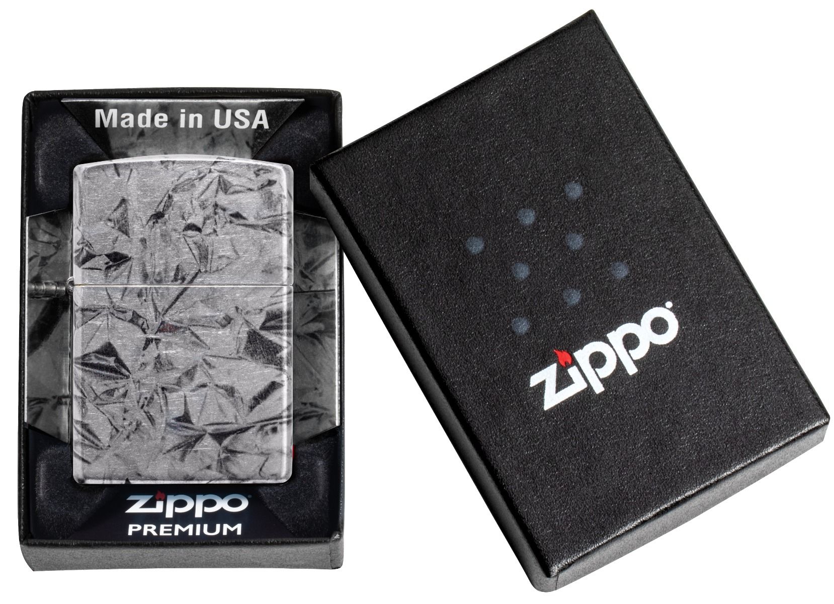 Zippo Aansteker 48459 Aluminum Foil - detail