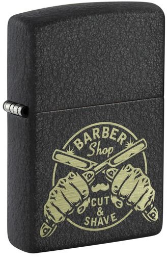 Zippo Aansteker 236 Barber Shop Design - vooraanzicht