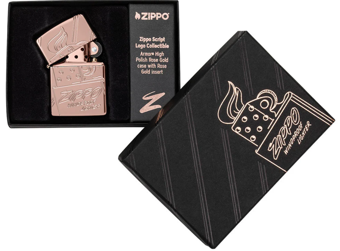 Zippo Aansteker 49504 Zippo Script Collectible - detail