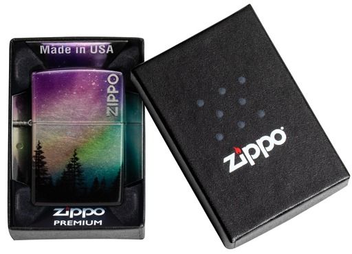 Zippo Aansteker 48459 Colorful Sky Design - detail