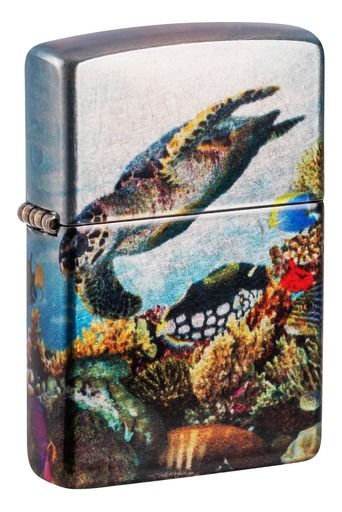 Zippo Aansteker 48459 Deep Sea Design - vooraanzicht