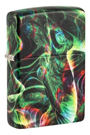Zippo Aansteker 49193 Psychedelic Swirl Design - vooraanzicht