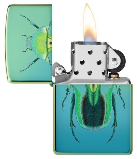 Zippo Aansteker 49191 Bug Design - achteraanzicht
