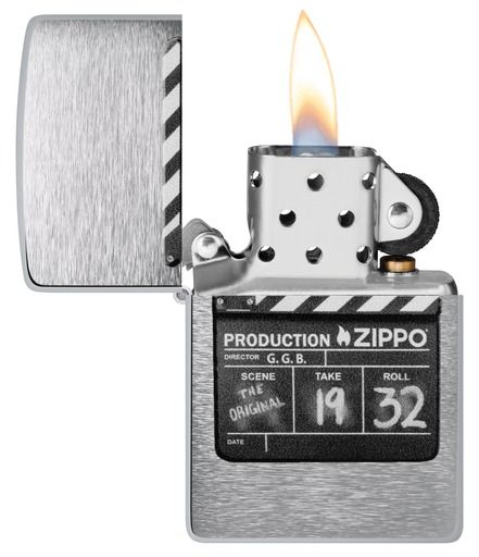 Zippo Aansteker 200 Zippo Production - achteraanzicht