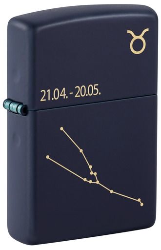 Zippo Aansteker 239 Zodiac Taurus Design - vooraanzicht
