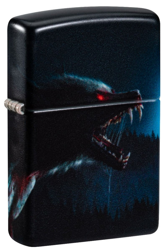 Zippo 49352 Horror Wolf Design aansteker vooraanzicht
