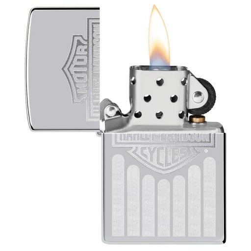 Zippo Aansteker 250 @Harley-Davidson - achteraanzicht
