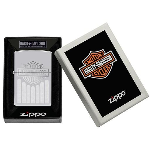 Zippo Aansteker 250 @Harley-Davidson - detail